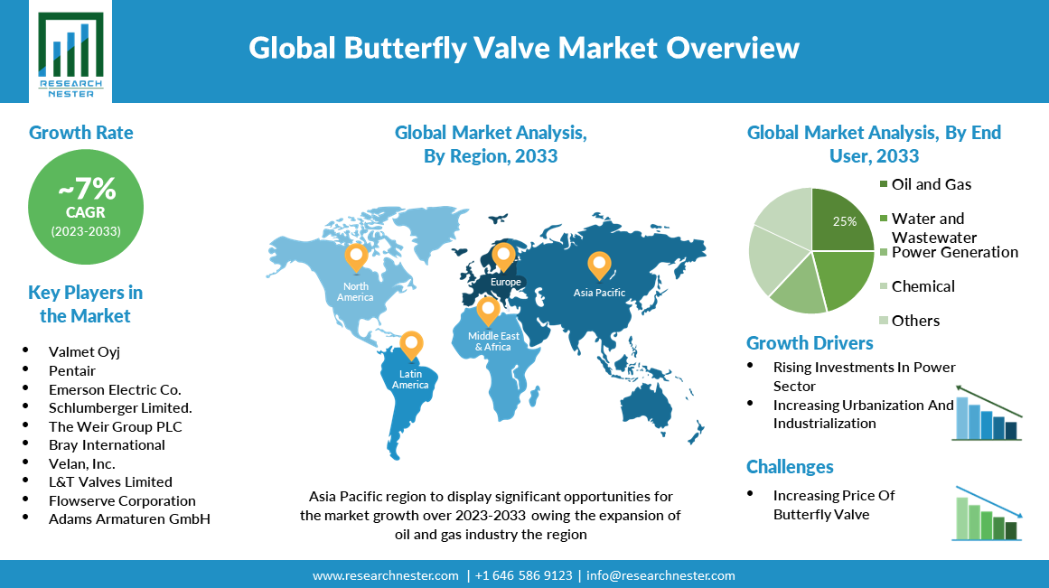 global butterfly valve market overview