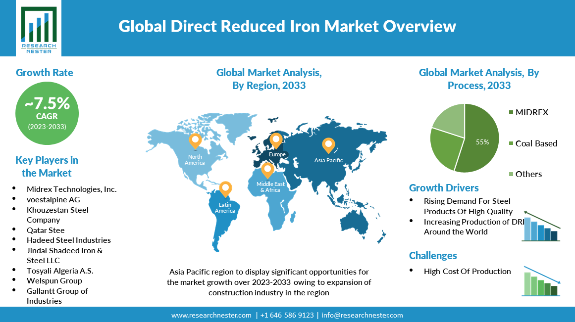 Global Direct Reduced Iron Market overview