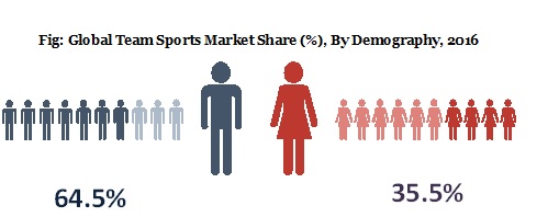 team sports market share